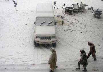 ensure essential services in snowbound kashmir officials told