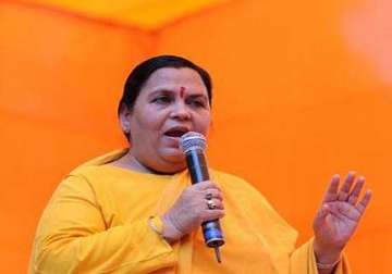 expertise from iits to be utilized for cleaning ganga uma bharti
