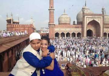 festive mood grips delhi as people celebrate eid ul fitr