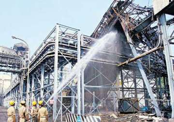 fire at kolaghat thermal power station