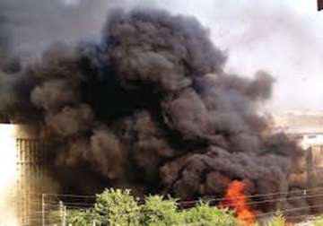 fire breaks out in manesar factory