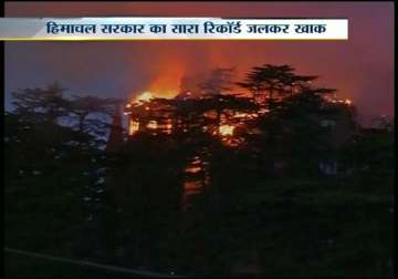 fire breaks out at accountant general s office of himachal pradesh