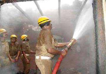 fire guts hotel in gulmarg tourists safe