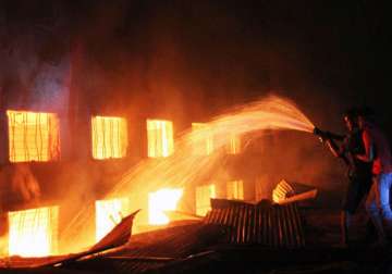 fire in provogue garments factory