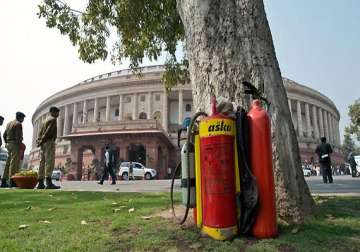fire in parliament house