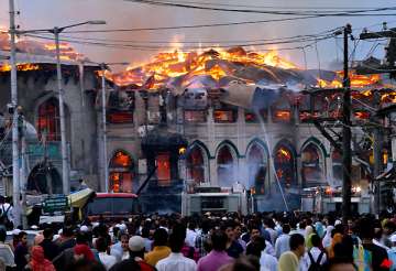 200 year old dastageer sahib shrine gutted