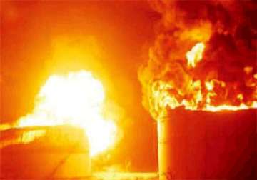 fire in ongc plant in assam ulfa claims responsibility