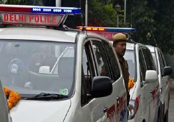 five du students arrested for torching delhi police van