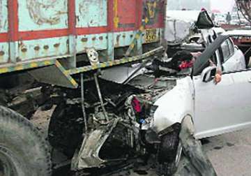 five youths die in haryana ram car into stationary truck