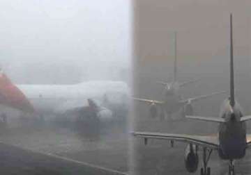 flight operations again hit due to fog in capital