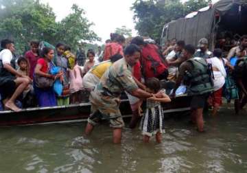 flood affects two districts of arunachal