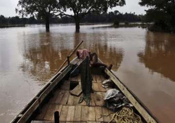 flood fury thousands still stranded in odisha