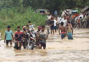 floods follow phailin ganjam 50 000 evacuated