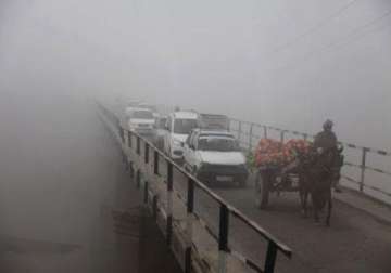 fog envelopes most parts of up