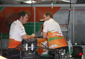 force india withdraws from second bahrain grand prix practice