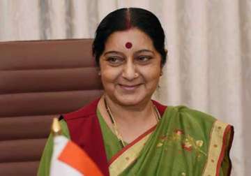 foreign minister sushma swaraj flags off mansarovar yatra pilgrims