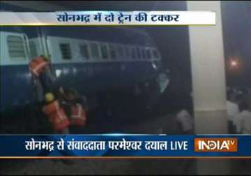 2 dead in collision between passenger train and varanasi inter city exp