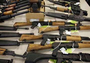 four rifles 6 pistols seized in joint raid around maoist hit lalgarh