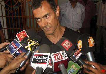 freed italian says they were victims of maoists govt tussle