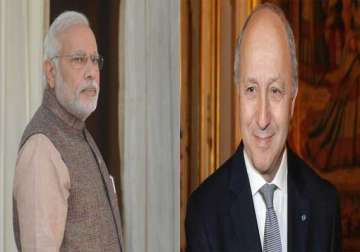 french foreign minister to meet modi sushma on coming sunday