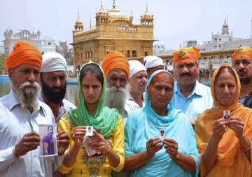 from golden temple to delhi punjab families pray for iraq hostages