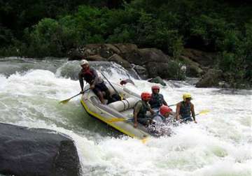 gtdc introduces river rafting in goa