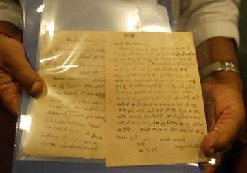 gandhi s key letter goes under hammer feb 14