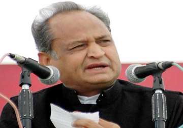 gehlot slams bjp for levelling false allegations