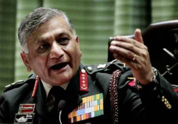 gen singh punishes officer before leaving office