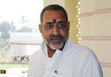 giriraj singh may be arrested soon poll official