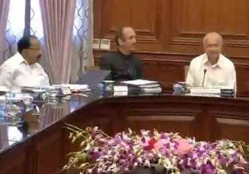 gom clears telangana cabinet to discuss today