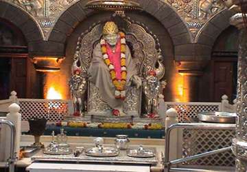 gold silver and diamonds donated to shirdi sai baba will be auctioned