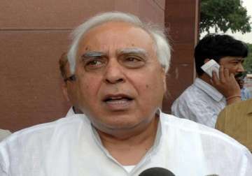 govt must have say in appointment of judges to higher courts sibal
