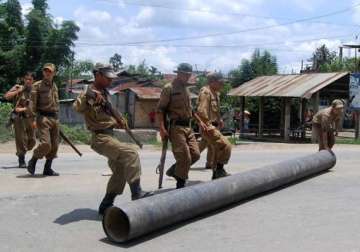 grenade blast outside manipur cm residence