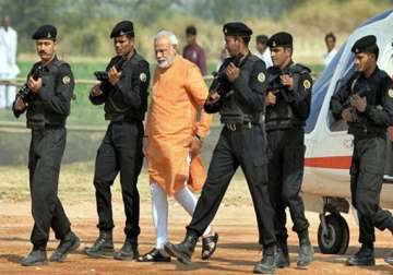 ground to air security cover for modi s swearing in