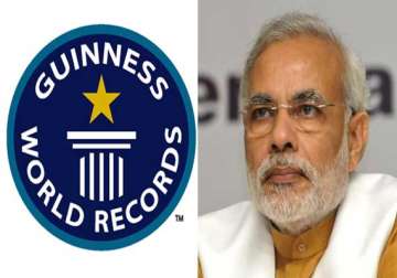 guinness urged to recognise narendra modi s campaign rallies