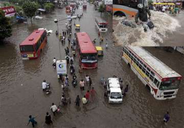 gujarat in grip of floods ahmedabad other cities flooded after heavy rains