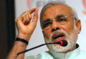 gujarat now considered a role model for development says modi