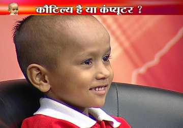 haryana s child prodigy kautilya appears on india tv replies to tough gk questions with ease