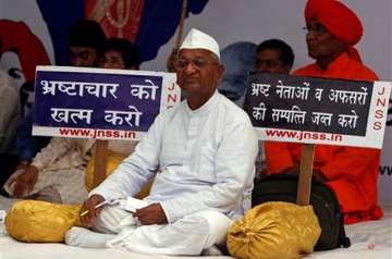 hazare asks supporters to stage rallies flag marches