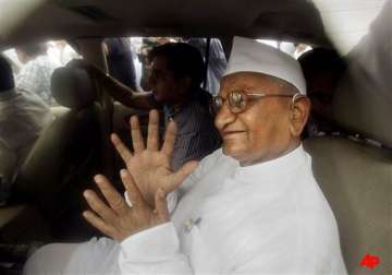 anna refuses to come out of tihar jail