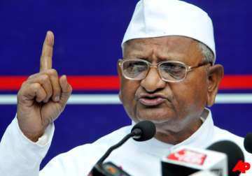 hazare says struggle against corruption will go on