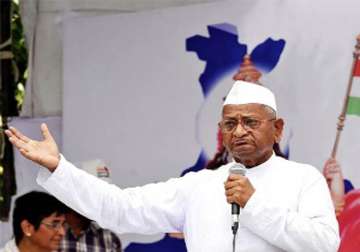 hazare starts week long maun vrat