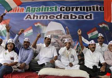 hazare supporters stage protests