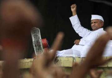 hazare s hunger strike enters sixth day
