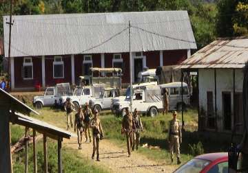 heavy police force deployed in manipur ahead of i day