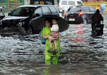 heavy rains lash delhi ncr flood threat looms large