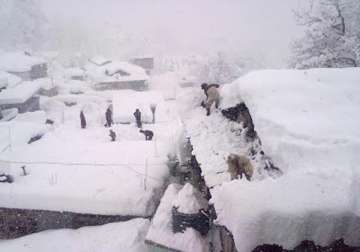 heavy snowfall in manali