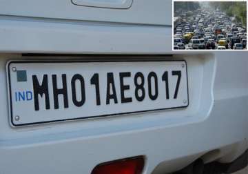 high security number plates in delhi from next week