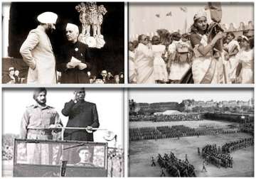 know how and where india celebrated its first republic day